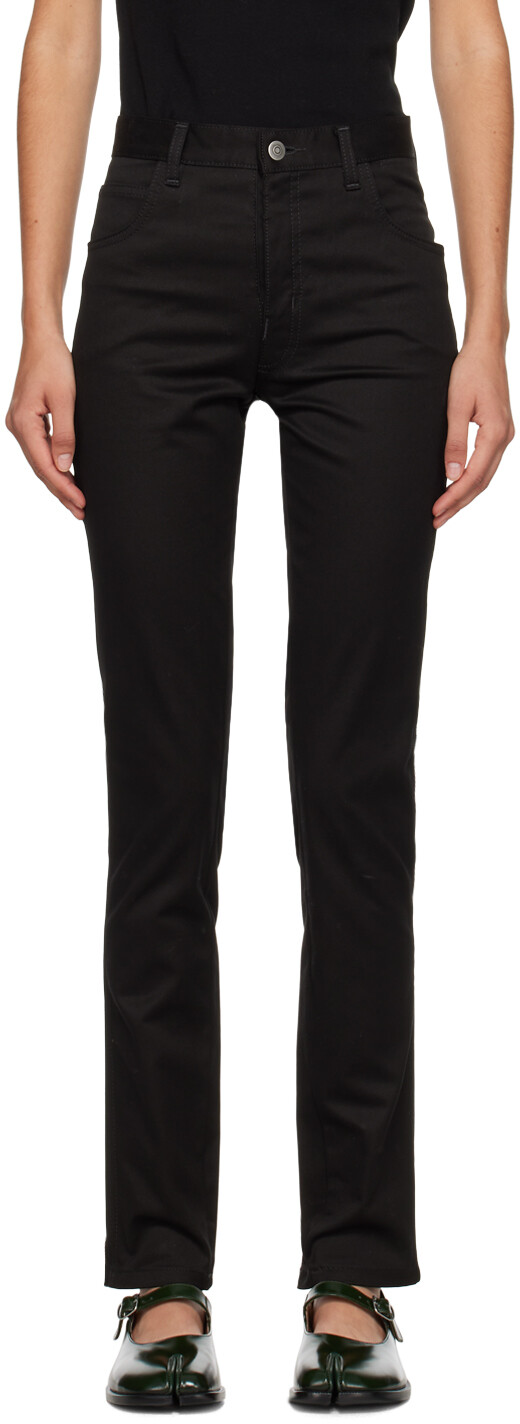 Черные джинсы с пятью карманами Maison Margiela
Черные джинсы с пятью карманами Maison Margiela