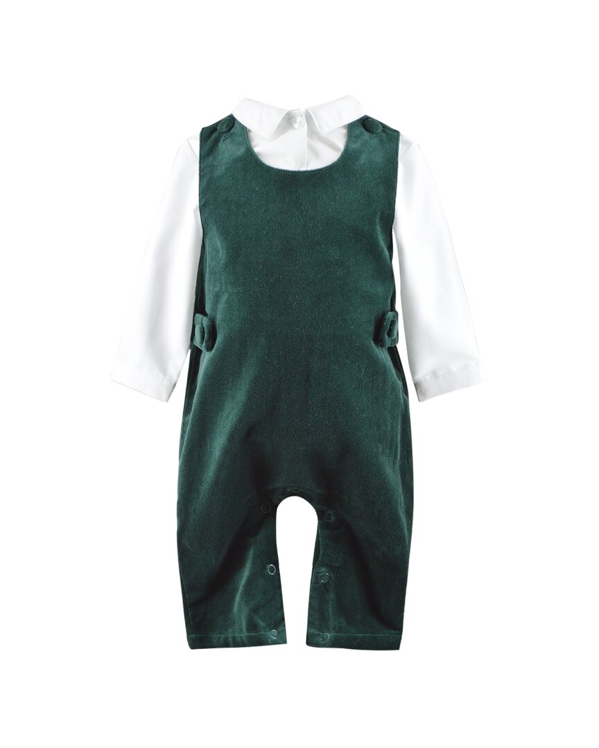 Комплект из 2-х предметов: комбинезон и рубашка Carriage Boutique Carriage Boutique, зеленый
Комплект из 2-х предметов: комбинезон и рубашка Carriage Boutique Carriage Boutique, зеленый