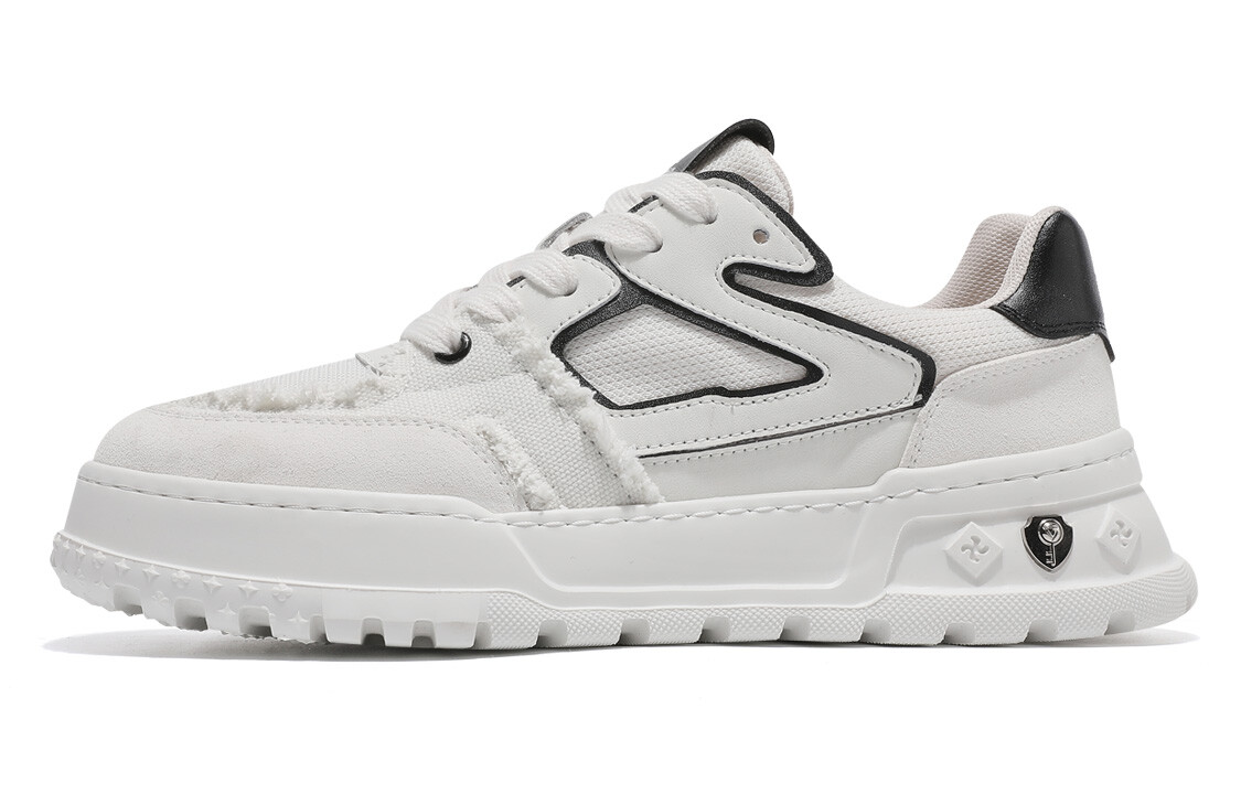 Кеды мужские, обувь для скейтбординга низкая черный/белый Trumppipe
Кеды мужские, обувь для скейтбординга низкая черный/белый Trumppipe