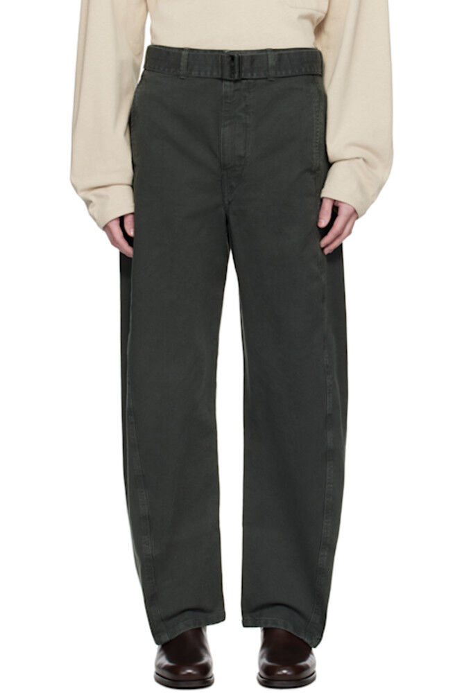 Синие джинсы с перекрученным поясом LEMAIRE
Синие джинсы с перекрученным поясом LEMAIRE