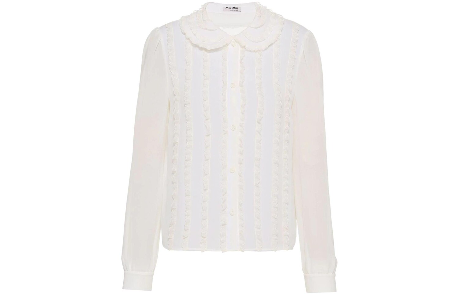 Рубашка женская белая Miu Miu
Рубашка женская белая Miu Miu