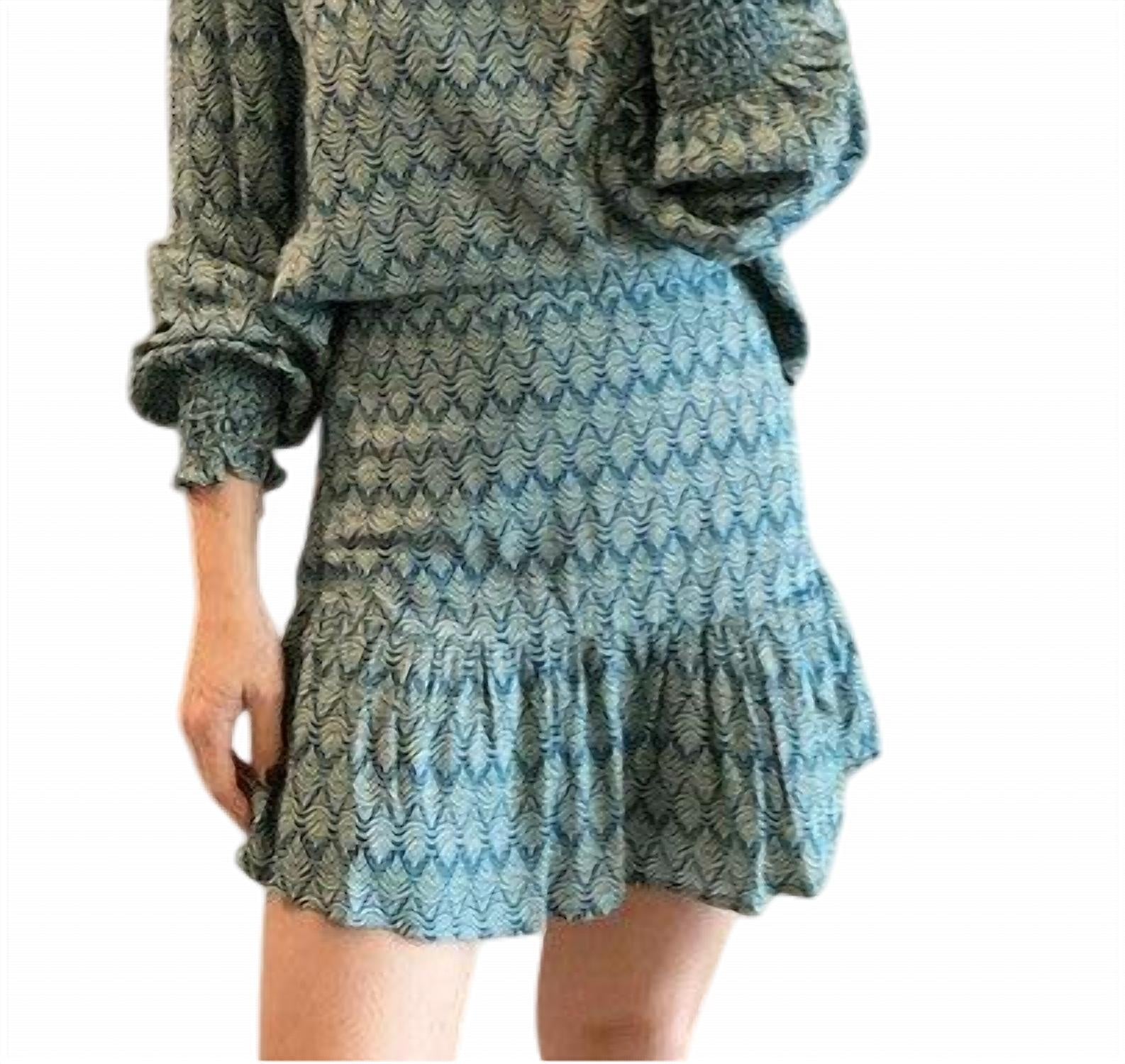 Мини-юбка с принтом в синем цвете Osamore
Мини-юбка с принтом в синем цвете Osamore