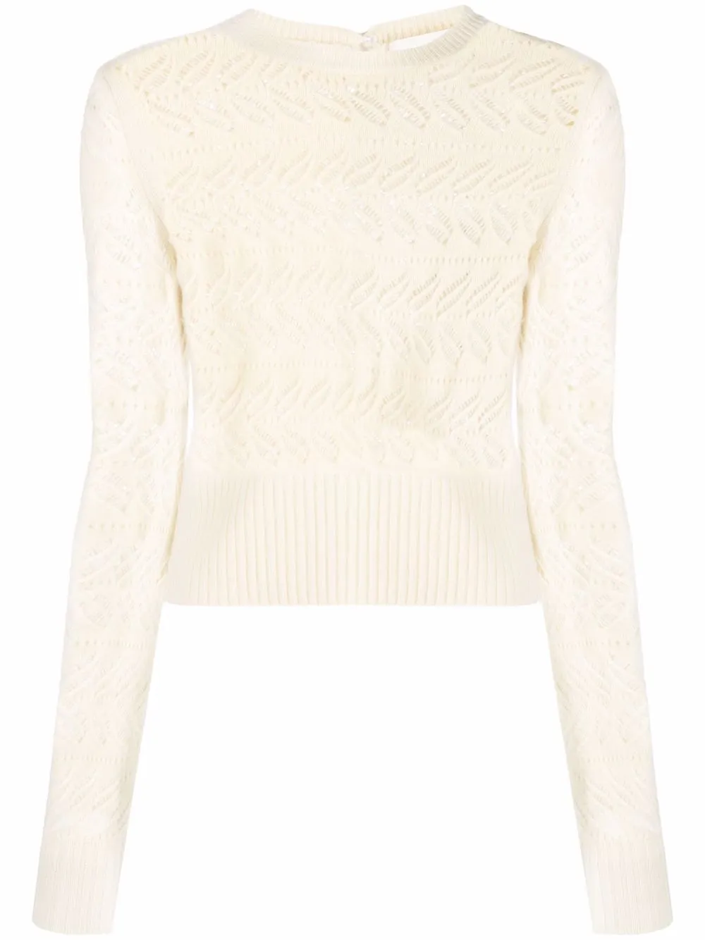 Джемпер рыхлой вязки SPORTMAX, белый
Джемпер рыхлой вязки SPORTMAX, белый