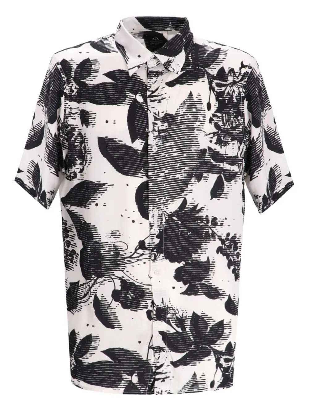 Рубашка с короткими рукавами и цветочным принтом Armani Exchange, белый
Рубашка с короткими рукавами и цветочным принтом Armani Exchange, белый