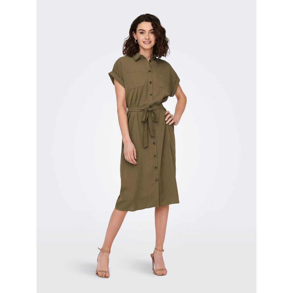 Длинное платье Only Hannover Short Sleeve, зеленый
Длинное платье Only Hannover Short Sleeve, зеленый