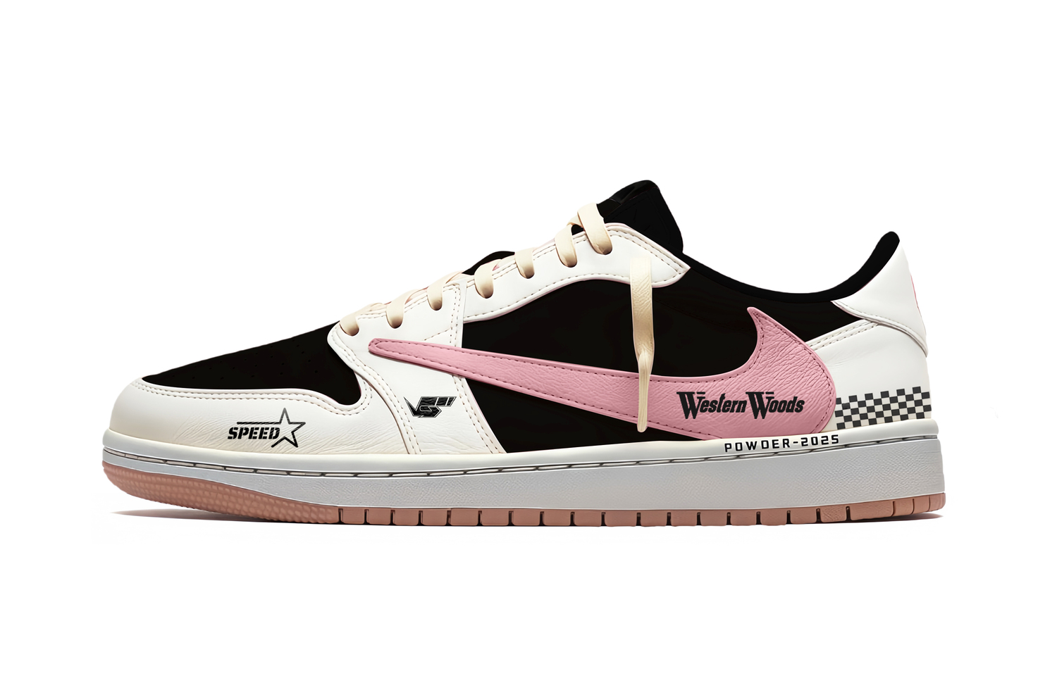 Travis Scott x Air 1 Forest Black Pink Barb 7.0 амортизация низкие кеды винтажные баскетбольные кроссовки унисекс Jordan, розовый
Travis Scott x Air 1 Forest Black Pink Barb 7.0 амортизация низкие кеды винтажные баскетбольные кроссовки унисекс Jordan, розовый