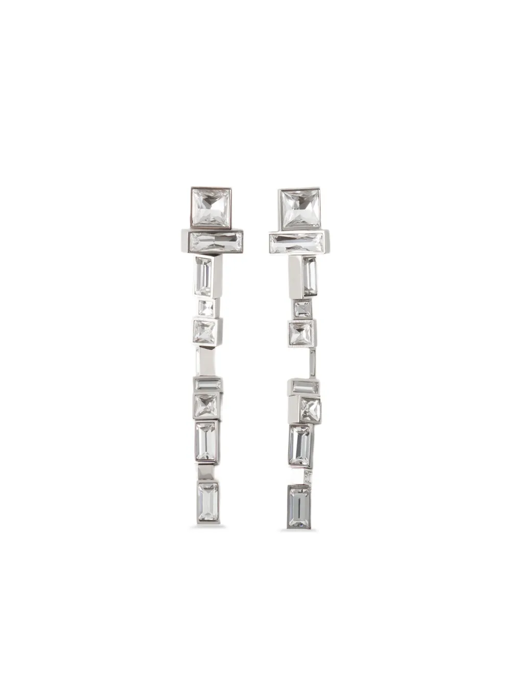 Серьги с кристаллами Lanvin, серебряный
Серьги с кристаллами Lanvin, серебряный