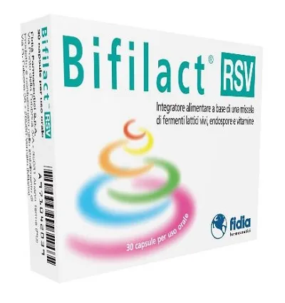 Bifilact RSV 30 капсул Живая молочнокислая ферментная добавка Fidia
Bifilact RSV 30 капсул Живая молочнокислая ферментная добавка Fidia