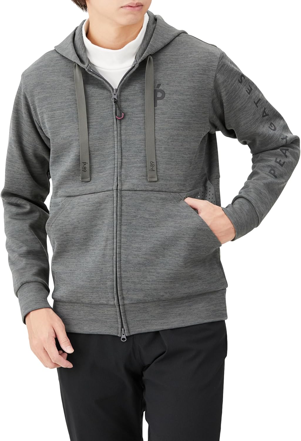 Мужская толстовка на молнии Parly Gates 053-3262803 (логотип P-89, сетчатая спинка), толстовка для гольфа Pearly Gates, серый
Мужская толстовка на молнии Parly Gates 053-3262803 (логотип P-89, сетчатая спинка), толстовка для гольфа Pearly Gates, серый