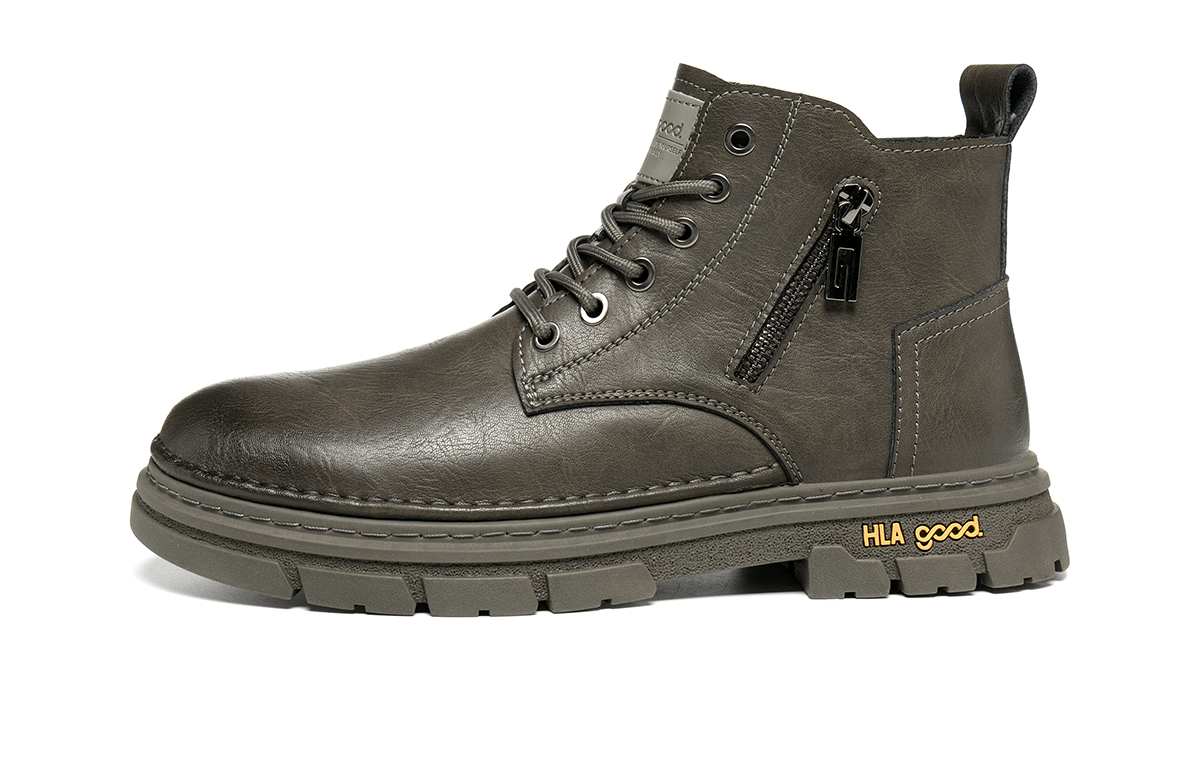 HLA Серые мужские ботинки мартин короткие до середины икры, цвет Gray
HLA Серые мужские ботинки мартин короткие до середины икры, цвет Gray