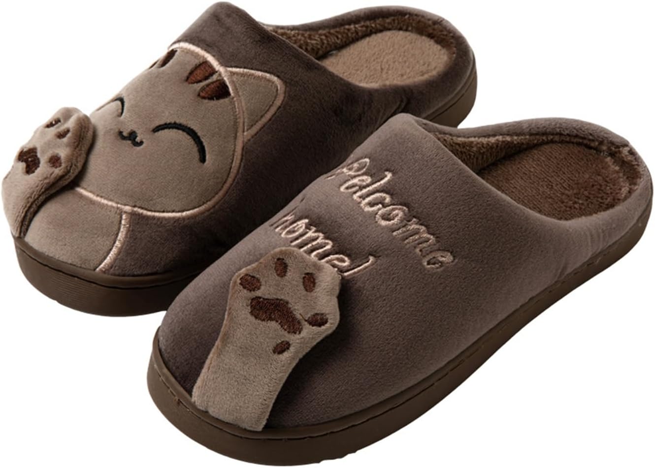 Домашние тапочки с кошками для женщин и мужчин, зимние, для дома и улицы, плюшевые, пушистые, уютные, с теплой подошвой из пены с эффектом памяти, для спальни, сада, дома, для пары Wiretran, Z-coffee
Домашние тапочки с кошками для женщин и мужчин, зимние, для дома и улицы, плюшевые, пушистые, уютные, с теплой подошвой из пены с эффектом памяти, для спальни, сада, дома, для пары Wiretran, Z-coffee