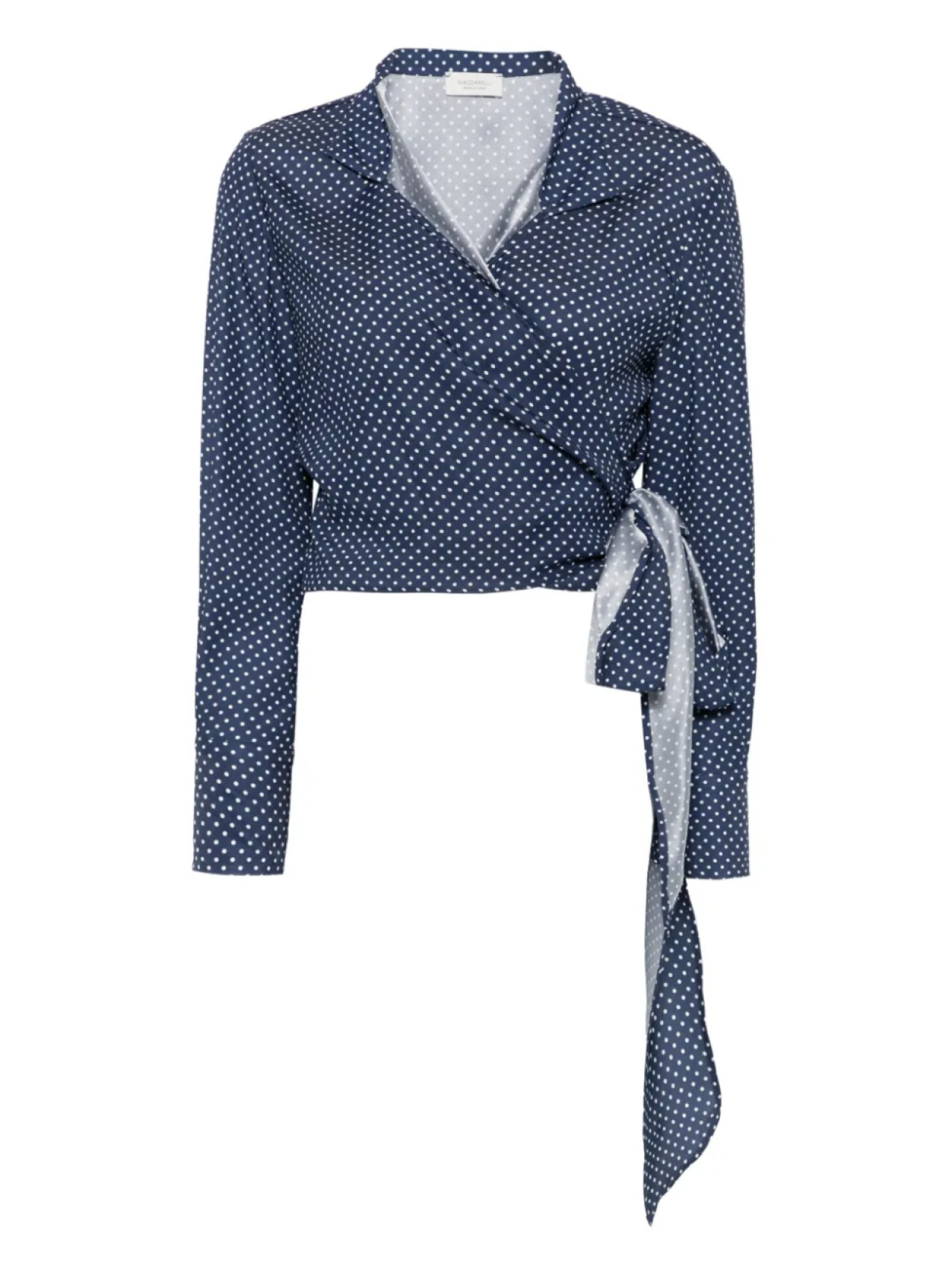 Рубашка с принтом в горошек Mazzarelli, синий
Рубашка с принтом в горошек Mazzarelli, синий