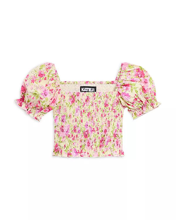 Детский топ с цветочным принтом и пышными рукавами, присборенный, для девочек (подросток) Katiejnyc, мультиколор
Детский топ с цветочным принтом и пышными рукавами, присборенный, для девочек (подросток) Katiejnyc, мультиколор