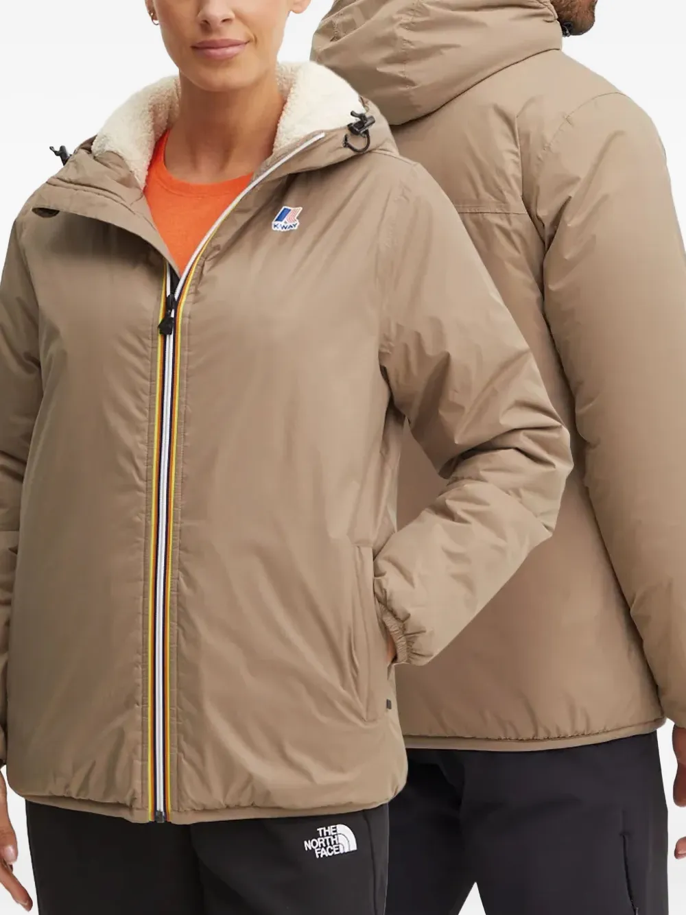 Пуховик с капюшоном K-Way, нейтральный
Пуховик с капюшоном K-Way, нейтральный