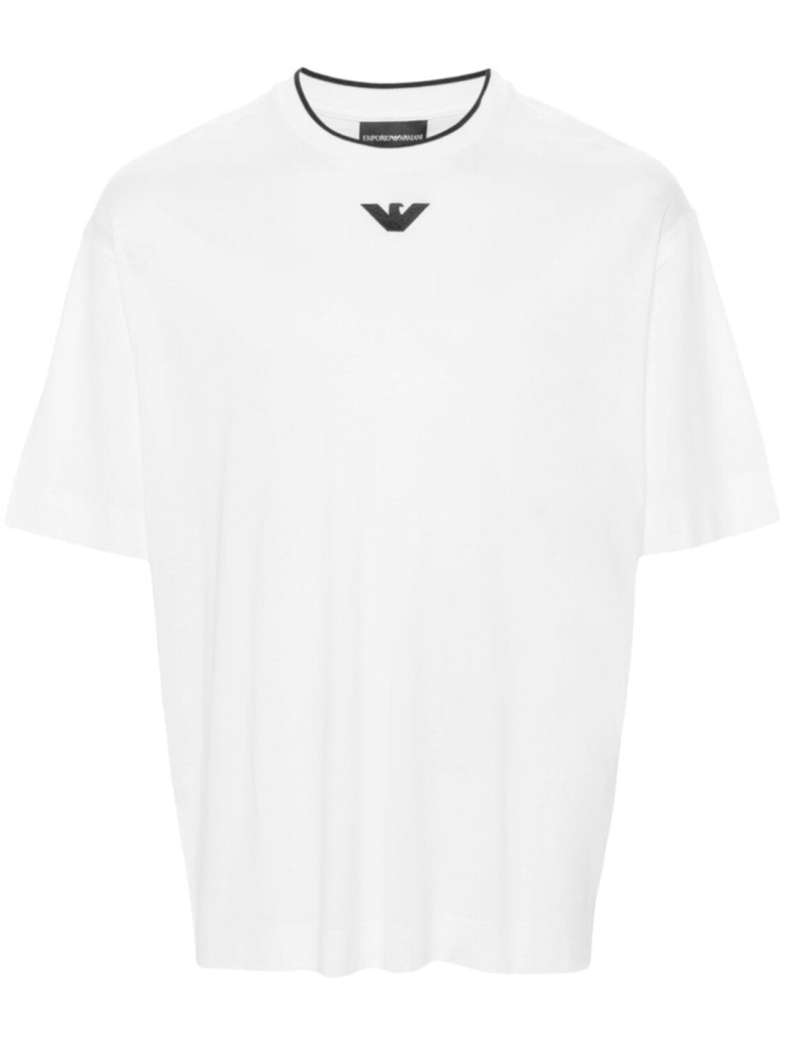 Emporio Armani футболка с вышитым логотипом, белый
Emporio Armani футболка с вышитым логотипом, белый