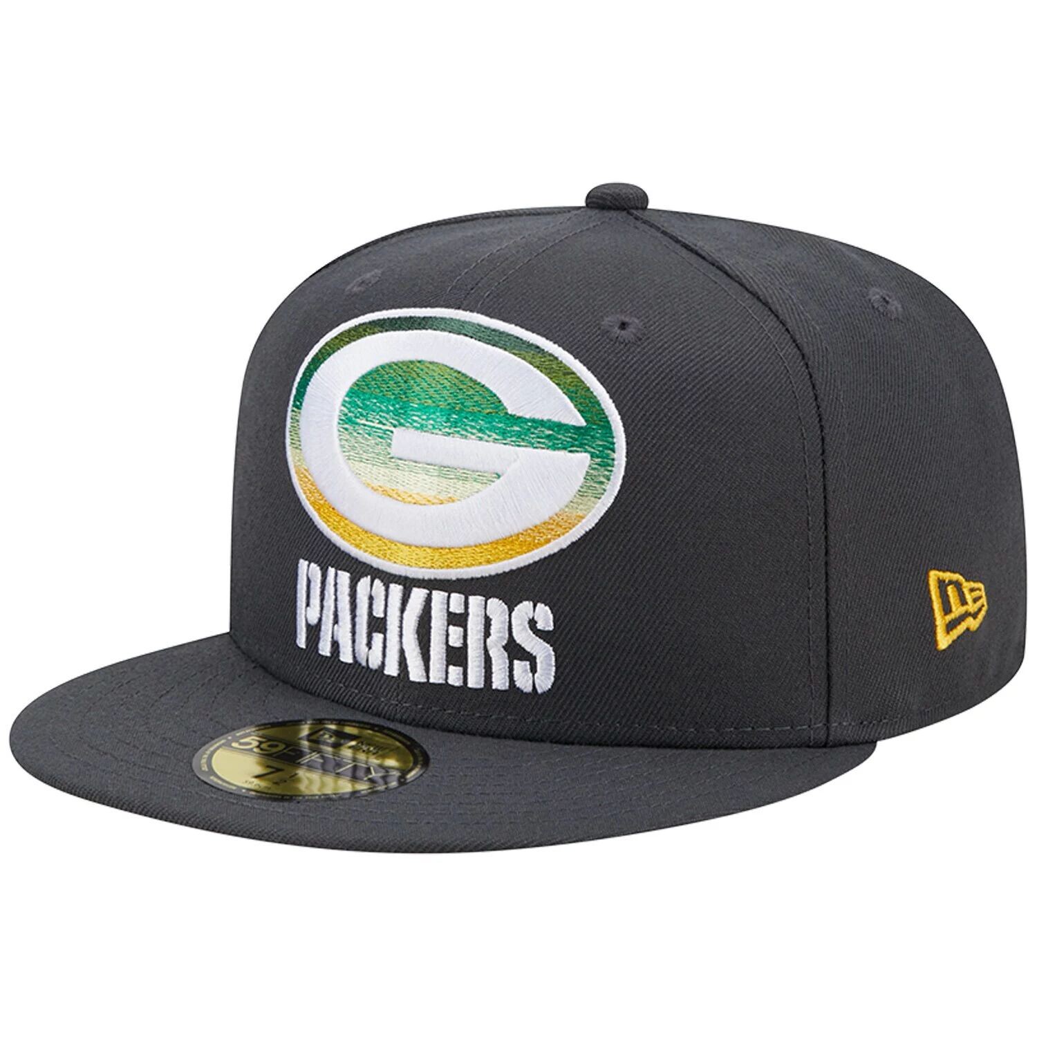 Мужская приталенная шляпа New Era Graphite Green Bay Packers Color Dim 59FIFTY
Мужская приталенная шляпа New Era Graphite Green Bay Packers Color Dim 59FIFTY