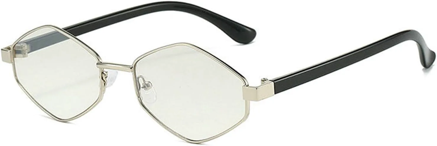 Willochra Модные маленькие солнцезащитные очки неправильной формы с металлической оправой, «кошачий глаз», ретро-стиль, защита от ультрафиолета UV400, Silver
Willochra Модные маленькие солнцезащитные очки неправильной формы с металлической оправой, «кошачий глаз», ретро-стиль, защита от ультрафиолета UV400, Silver