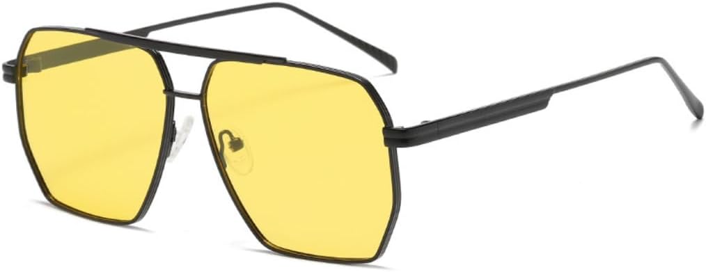 Солнцезащитные очки с защитой от УФ-излучения UV400 | Металлическая оправа с двойной перемычкой | Для женщин и мужчин | Для занятий спортом на открытом воздухе и вождения DSVIGF, 01
Солнцезащитные очки с защитой от УФ-излучения UV400 | Металлическая оправа с двойной перемычкой | Для женщин и мужчин | Для занятий спортом на открытом воздухе и вождения DSVIGF, 01