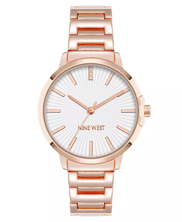 Женские часы Quartz Classic с металлическим корпусом цвета розового золота, 35 мм Anne Klein
Женские часы Quartz Classic с металлическим корпусом цвета розового золота, 35 мм Anne Klein