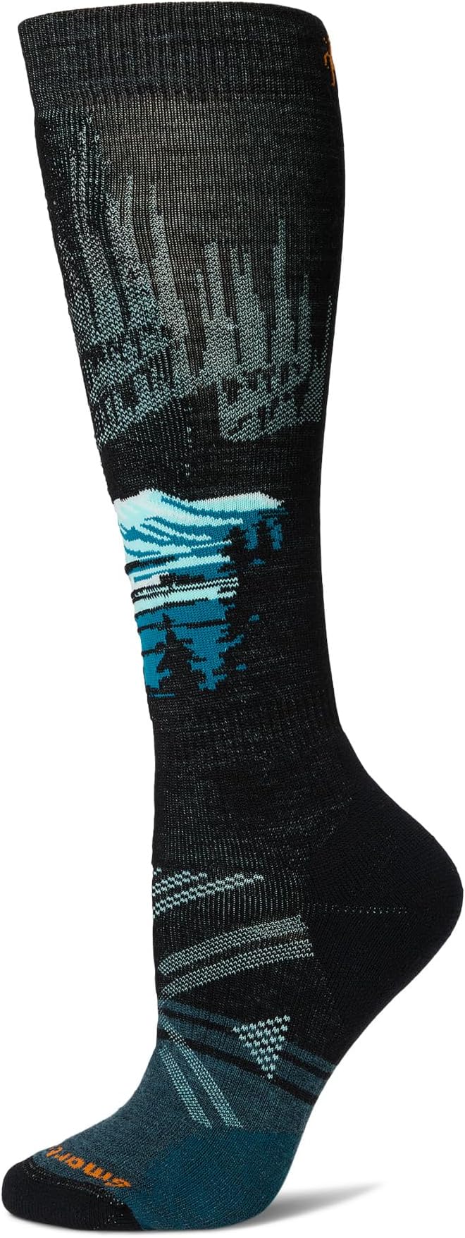 Носки Smartwool Women's Ski Full Cushion Alpine Auroras Over The Calf Socks, Black
Носки Smartwool Women's Ski Full Cushion Alpine Auroras Over The Calf Socks, Black