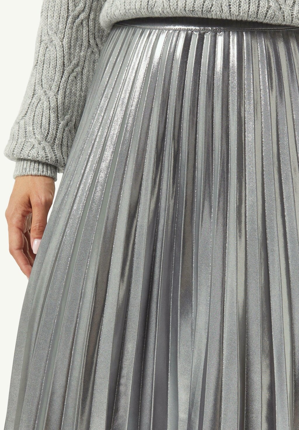 Юбка плиссированная comma, серебристый
Юбка плиссированная comma, серебристый