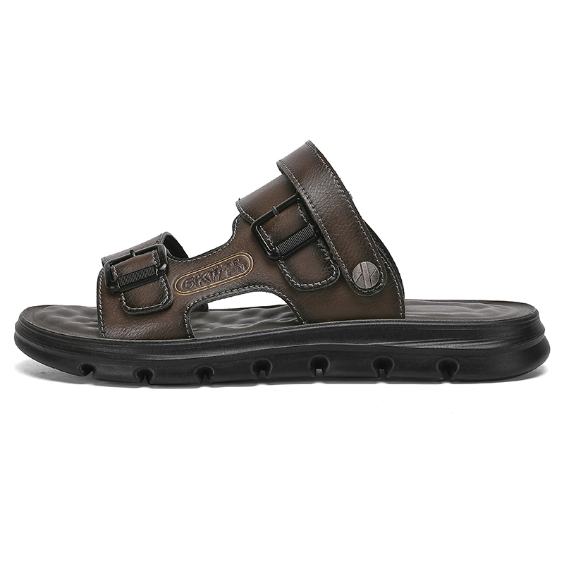 LONGYING Пляжные сандалии мужские, черно-коричневые
LONGYING Пляжные сандалии мужские, черно-коричневые