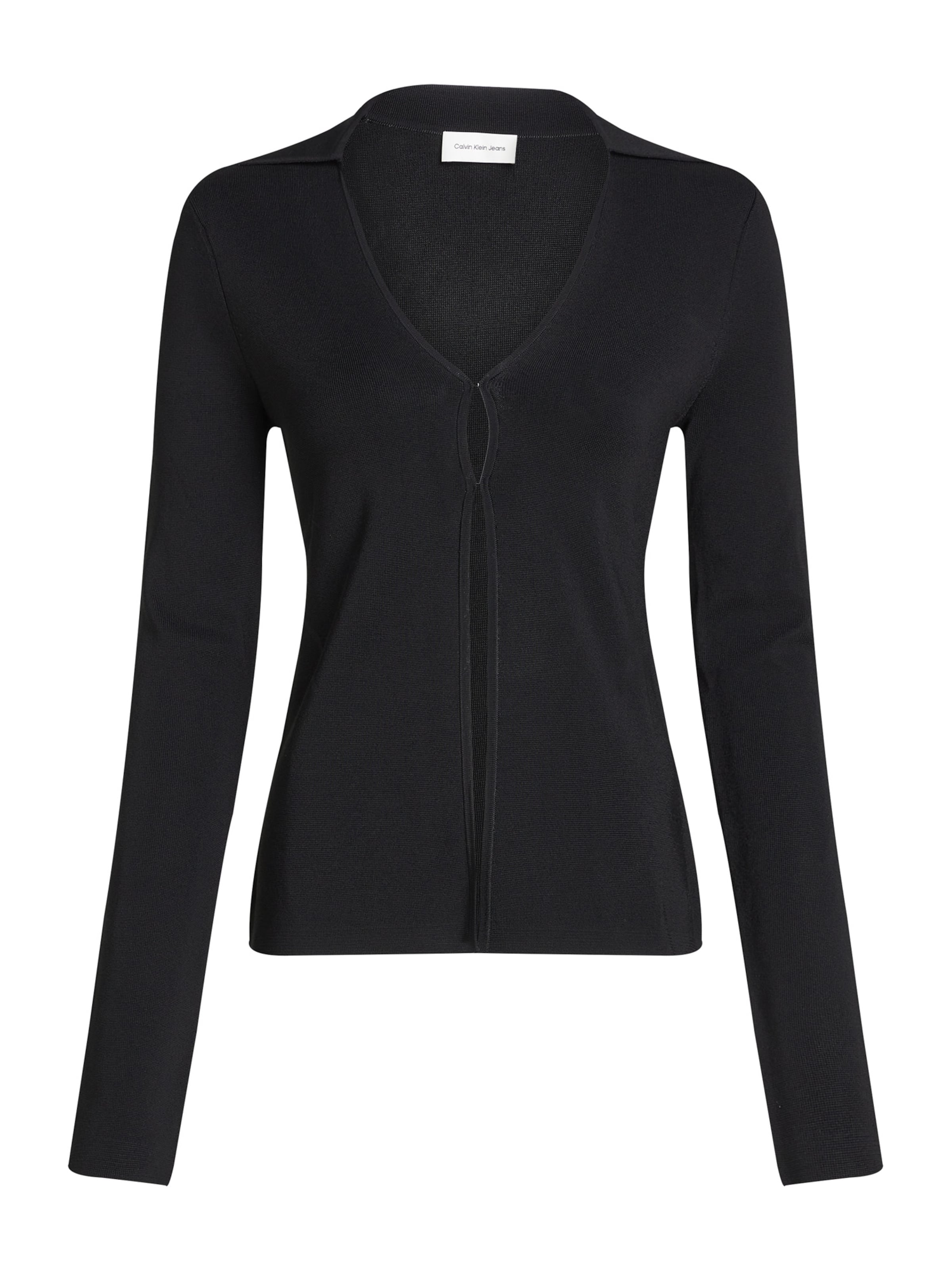 Calvin Klein Jeans Вязаный кардиган в черном цвете
Calvin Klein Jeans Вязаный кардиган в черном цвете