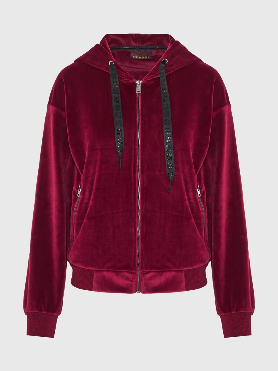 Толстовка с капюшоном на молнии Funky Buddha, цикламеновый
Толстовка с капюшоном на молнии Funky Buddha, цикламеновый