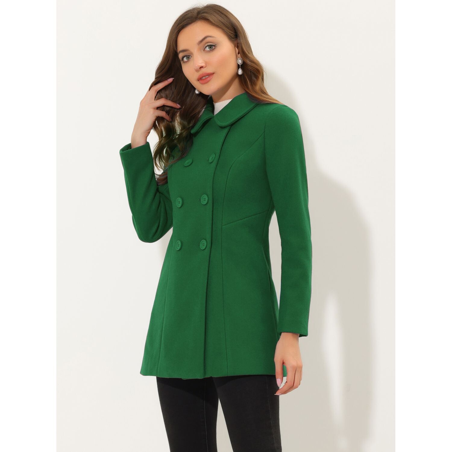 Женское двубортное зимнее пальто с воротником Питера Пэна и длинными рукавами ALLEGRA K, темно-синий
Женское двубортное зимнее пальто с воротником Питера Пэна и длинными рукавами ALLEGRA K, темно-синий