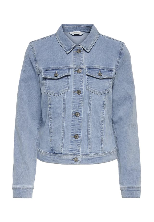 Джинсовая куртка с отложным воротником Only, синий
Джинсовая куртка с отложным воротником Only, синий