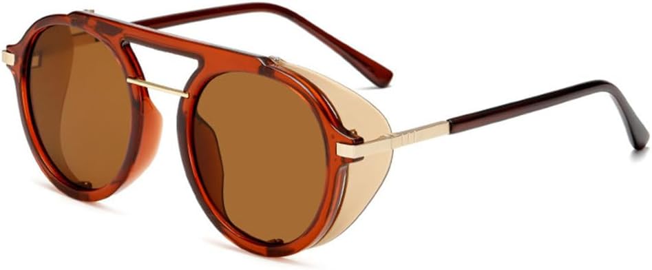 Солнцезащитные очки 2027 года для мужчин и женщин, модные круглые солнцезащитные очки для женщин, винтажные панк-очки, защита от ультрафиолета UV400 MTZJH, C3 Brown-brown
Солнцезащитные очки 2027 года для мужчин и женщин, модные круглые солнцезащитные очки для женщин, винтажные панк-очки, защита от ультрафиолета UV400 MTZJH, C3 Brown-brown