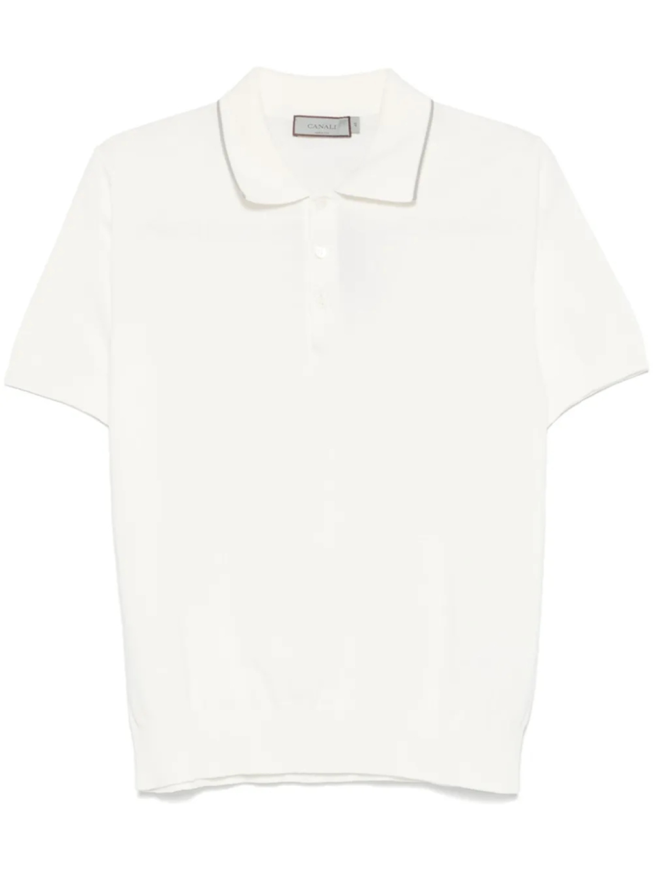 Canali рубашка поло тонкой вязки, нейтральный
Canali рубашка поло тонкой вязки, нейтральный