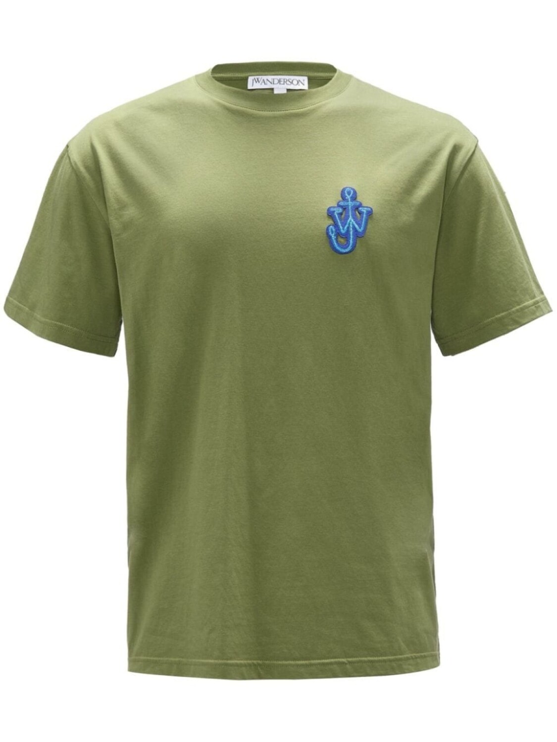 JW Anderson футболка из органического хлопка с вышитым логотипом Anchor, зеленый
JW Anderson футболка из органического хлопка с вышитым логотипом Anchor, зеленый