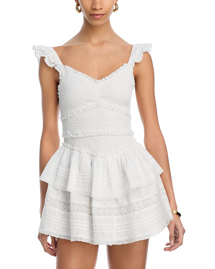 Платье Lovine LoveShackFancy, слоновая кость/кремовый
Платье Lovine LoveShackFancy, слоновая кость/кремовый