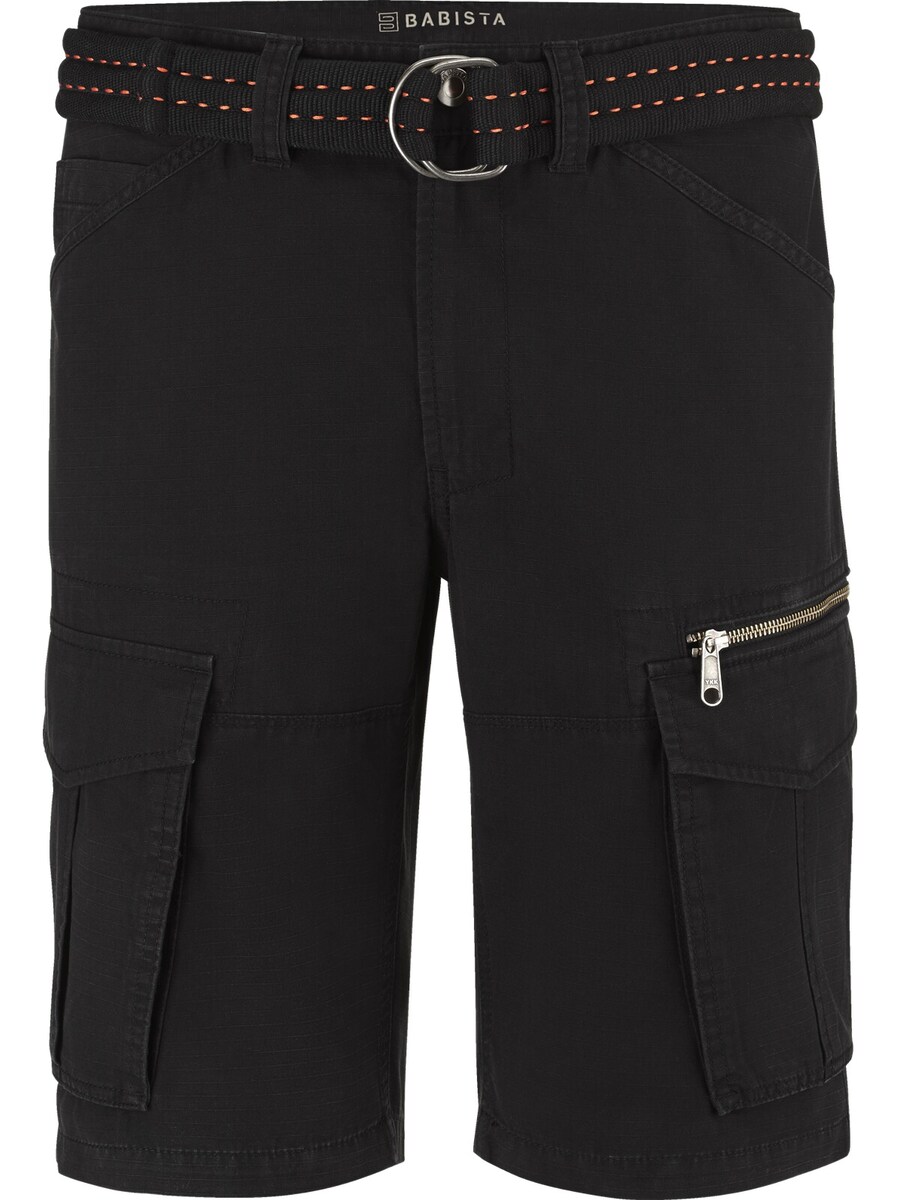 Обычные брюки BABISTA, черный 
Обычные брюки BABISTA, черный