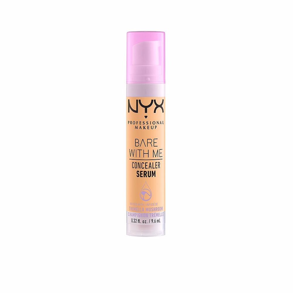 Корректор макияжа Bare with me concealer serum Nyx professional make up, 9,6 мл, 05-golden
Корректор макияжа Bare with me concealer serum Nyx professional make up, 9,6 мл, 05-golden