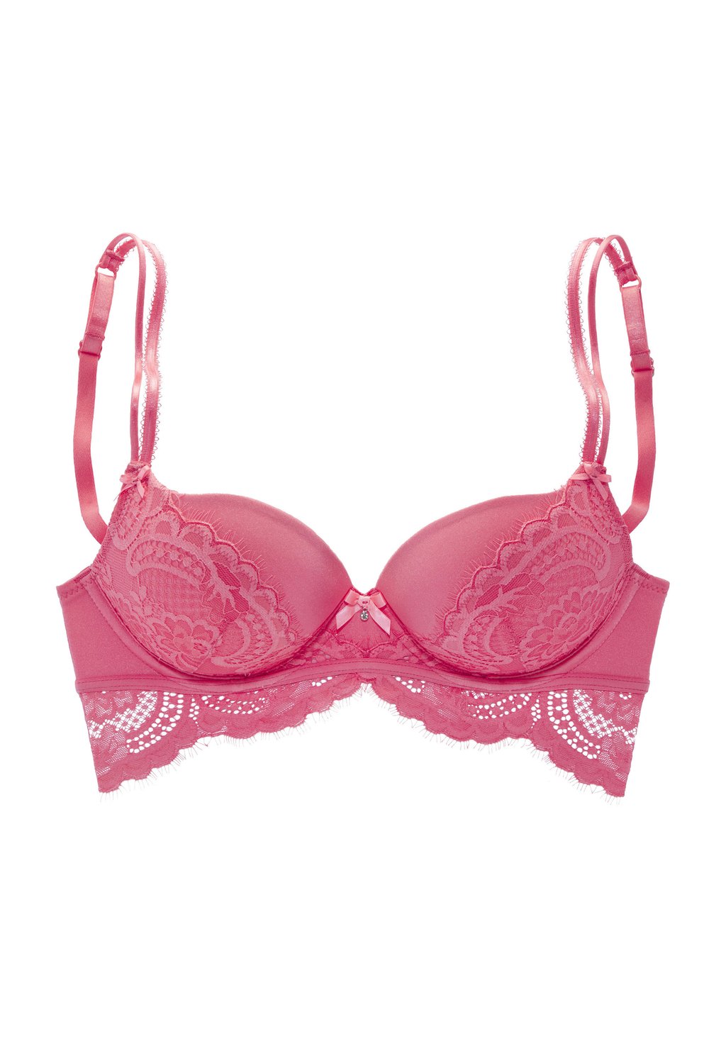 Бюстгальтер пуш-ап LASCANA, розовый
Бюстгальтер пуш-ап LASCANA, розовый