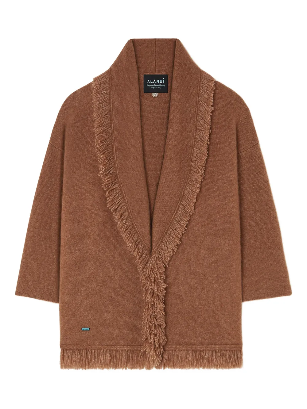 Кардиган Finest с поясом и бахромой Alanui, коричневый
Кардиган Finest с поясом и бахромой Alanui, коричневый