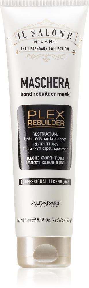 Маска-Реконструктор Il salone milano plex для обесцвеченных, окрашенных и химически обработанных волос Alfaparf Milano, 150 мл
Маска-Реконструктор Il salone milano plex для обесцвеченных, окрашенных и химически обработанных волос Alfaparf Milano, 150 мл