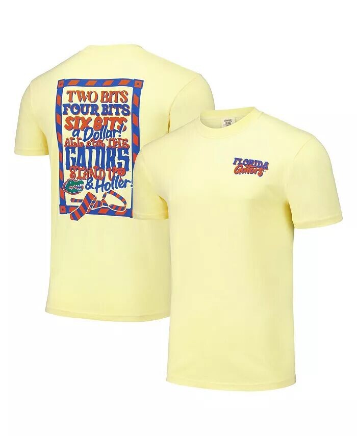 Желтая мужская и женская футболка Florida Gators Hyper Local Two Bits Twenty-Three Image One, желтый
Желтая мужская и женская футболка Florida Gators Hyper Local Two Bits Twenty-Three Image One, желтый