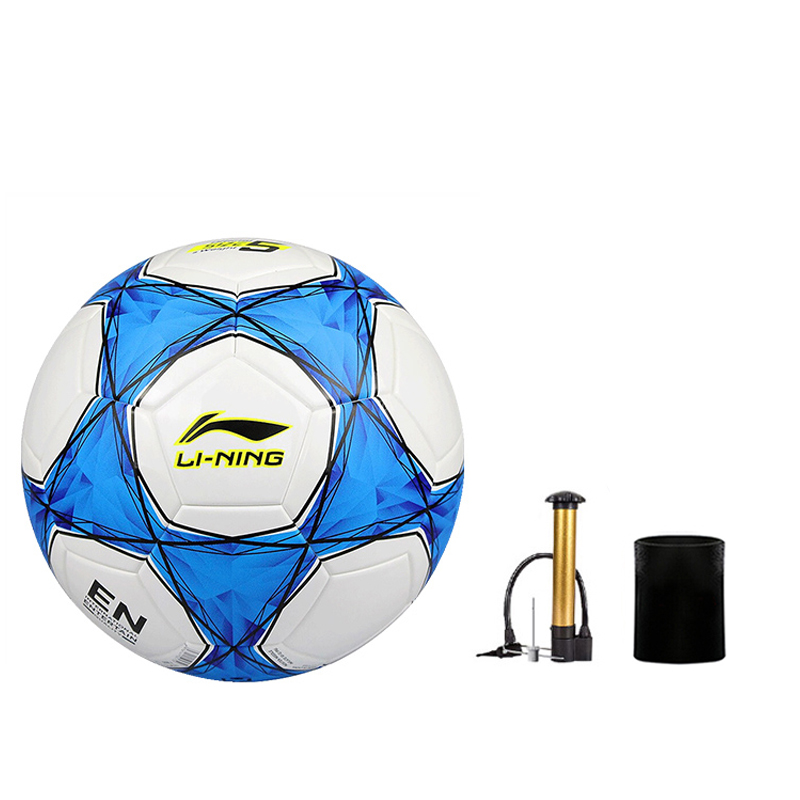 LINING Размер 5 мяч для футбола TPU бесшовный термосварка унисекс синий белый
LINING Размер 5 мяч для футбола TPU бесшовный термосварка унисекс синий белый
