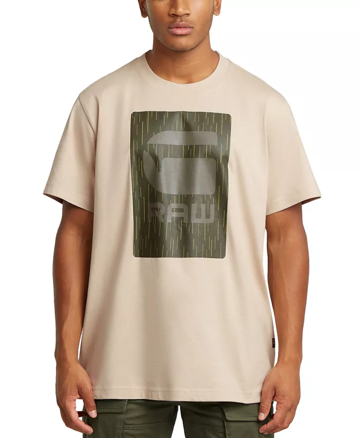 Мужская футболка с коротким рукавом свободного кроя и принтом "Burger Box" G-Star Raw, мультиколор
Мужская футболка с коротким рукавом свободного кроя и принтом "Burger Box" G-Star Raw, мультиколор