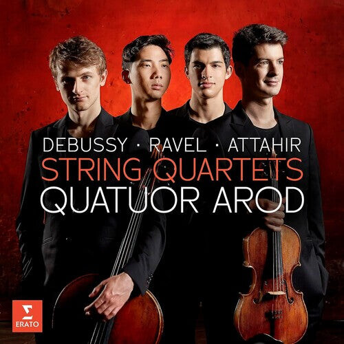 CD диск Quatuor Arod: Debussy, Ravel, Attahr: String Quartets
CD диск Quatuor Arod: Debussy, Ravel, Attahr: String Quartets