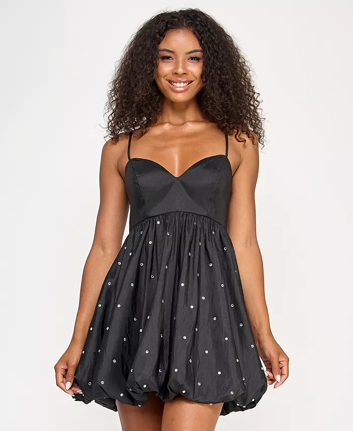 Платье-баллон из тафты с отделкой из стразов для юниоров SENI & CADE, черный
Платье-баллон из тафты с отделкой из стразов для юниоров SENI & CADE, черный