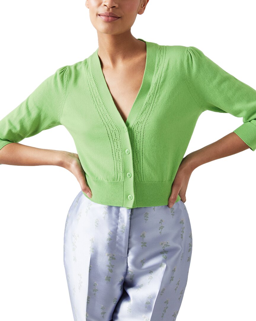 LK Bennett Кардиган Leonora из шерстяной смеси, зеленый
LK Bennett Кардиган Leonora из шерстяной смеси, зеленый