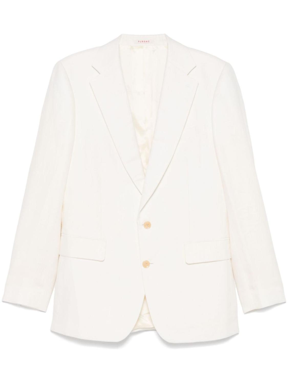 FURSAC льняной пиджак, белый
FURSAC льняной пиджак, белый