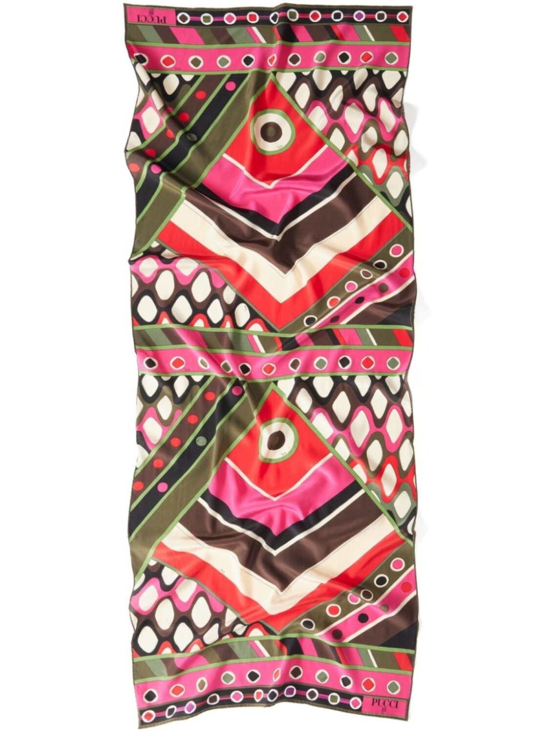 Шелковый платок с принтом Vivara PUCCI, зеленый
Шелковый платок с принтом Vivara PUCCI, зеленый
