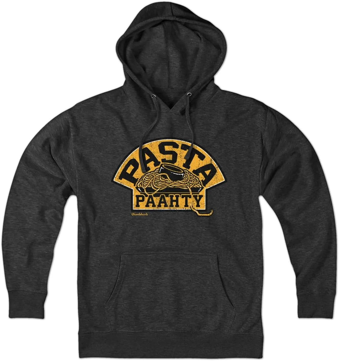Chowdaheadz Boston Pasta Paahty Hoodie — унисекс худи из мягкого хлопкового микса
Chowdaheadz Boston Pasta Paahty Hoodie — унисекс худи из мягкого хлопкового микса