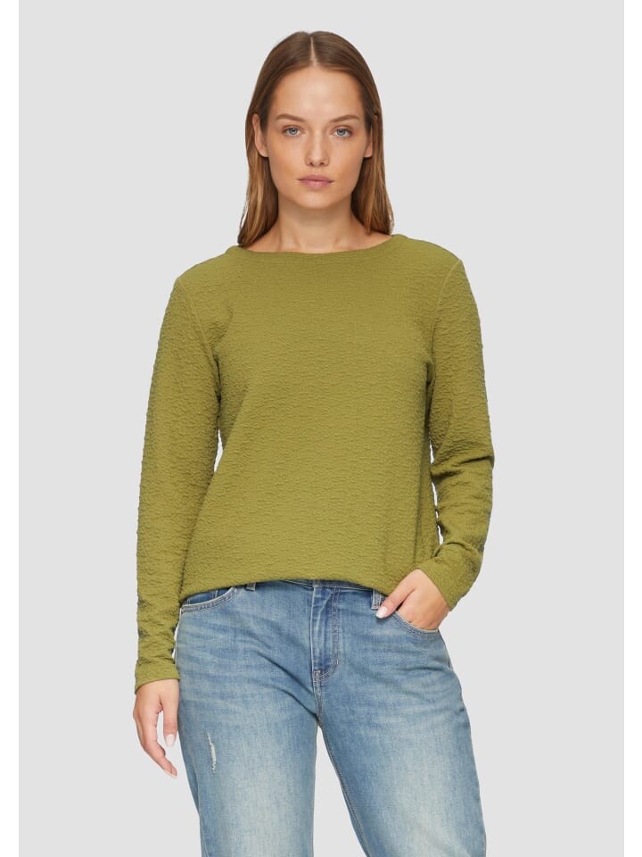 Толстовка sOliver langarm, оливковый 
Толстовка sOliver langarm, оливковый