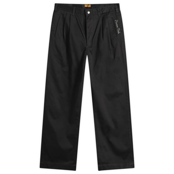 Широкие брюки-чиносы с двойной складкой Human Made, черный
Широкие брюки-чиносы с двойной складкой Human Made, черный